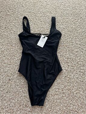 Aerie Black One-Piece Swimsuit